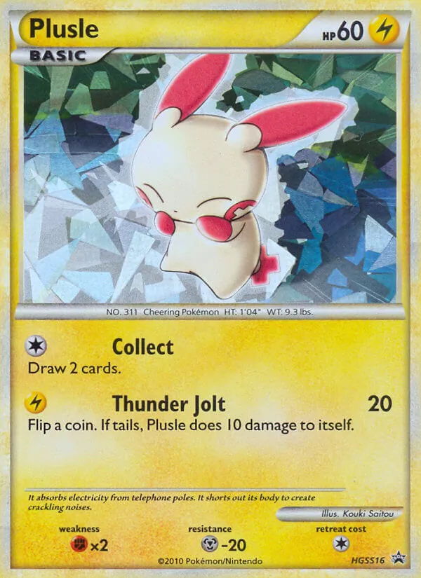 Plusle HGSS Promo HGSS16/25