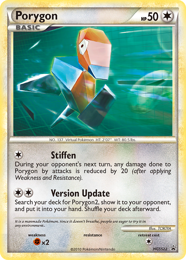 Porygon Promo HGSS HGSS22/25