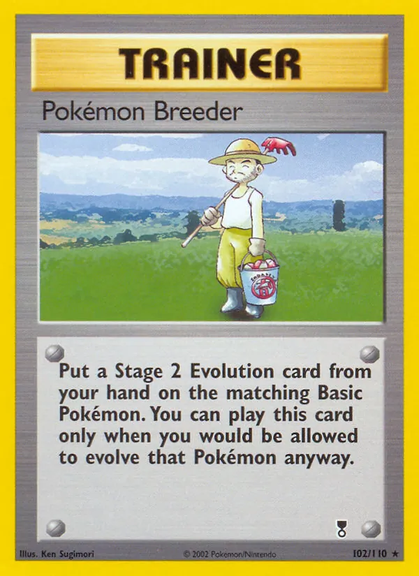 Pokémon Breeder Legendary Collection 102/110