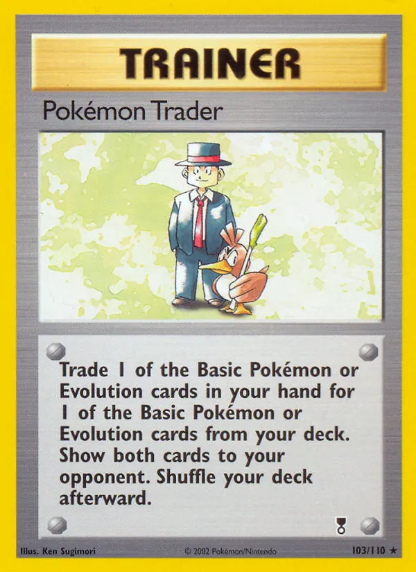 Pokémon Trader Legendary Collection 103/110