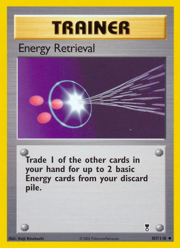 Energy Retrieval Legendary Collection 107/110
