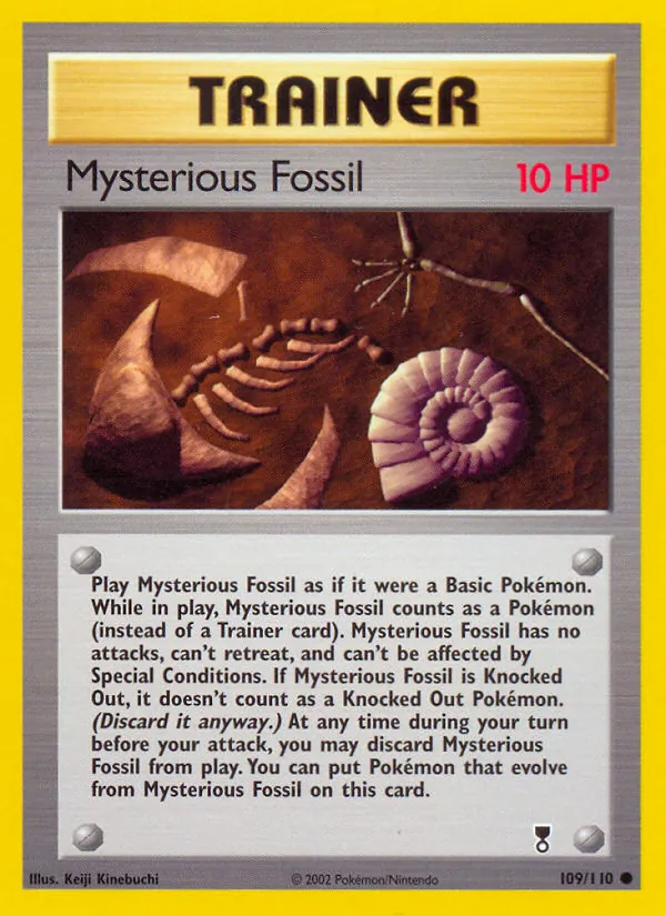 Mysterious Fossil Legendary Collection 109/110