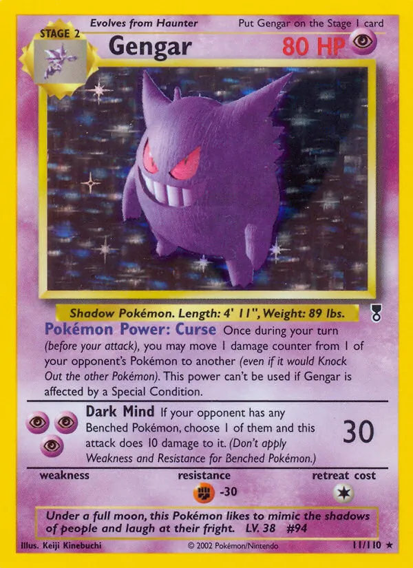 Gengar Legendary Collection 11/110