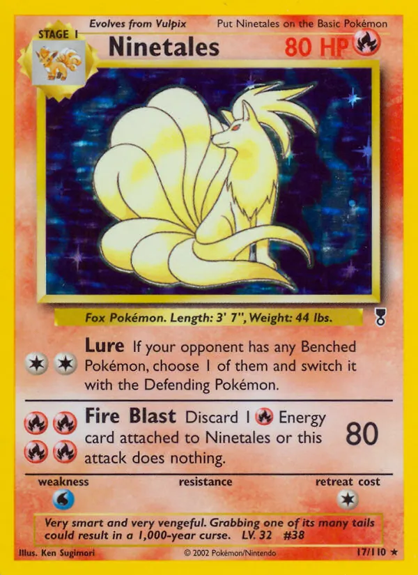 Ninetales Legendary Collection 17/110
