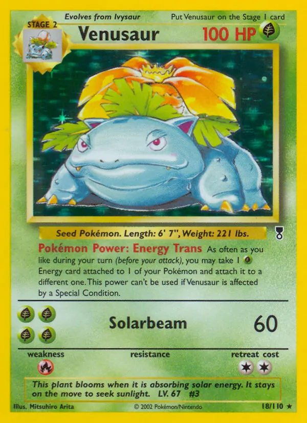 Venusaur Legendary Collection 18/110