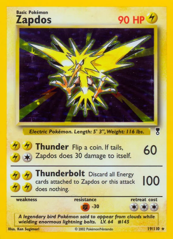 Zapdos Legendary Collection 19/110