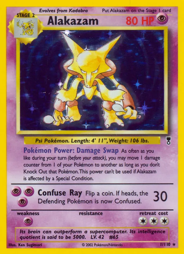 Alakazam Legendary Collection 1/110