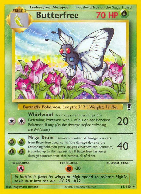 Butterfree Legendary Collection 21/110