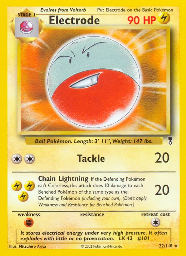 Electrode Legendary Collection 22/110