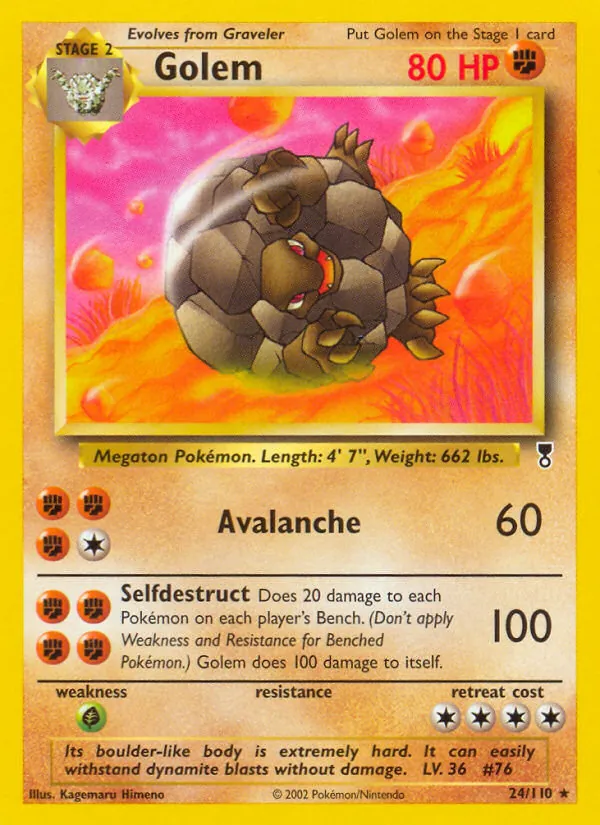 Golem Legendary Collection 24/110