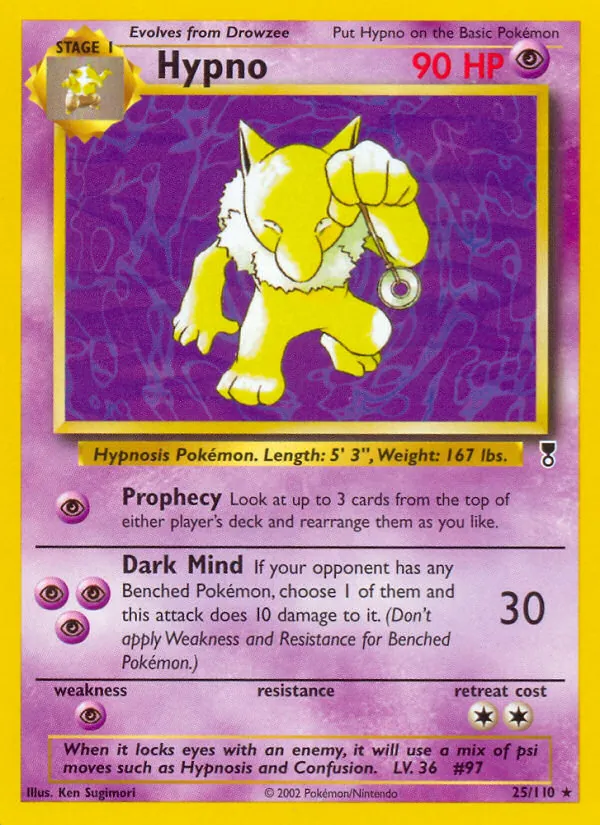 Hypno Legendary Collection 25/110