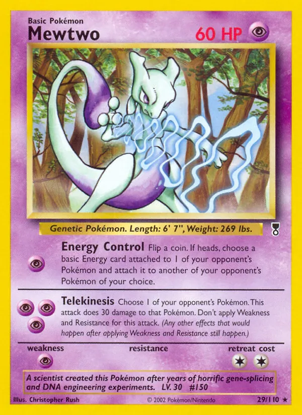 Mewtwo Legendary Collection 29/110