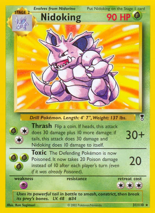 Nidoking Legendary Collection 31/110