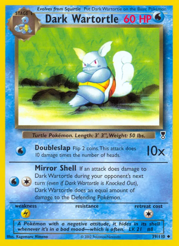 Dark Wartortle Legendary Collection 39/110