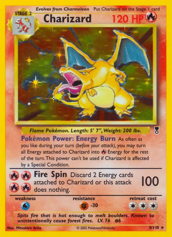 Charizard Legendary Collection 3/110