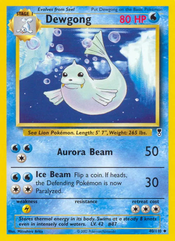 Dewgong Legendary Collection 40/110