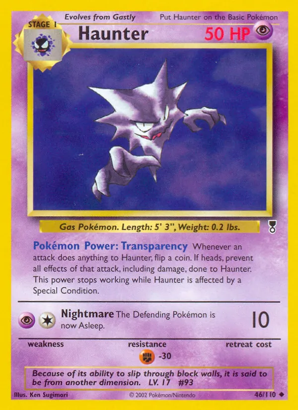 Haunter Legendary Collection 46/110