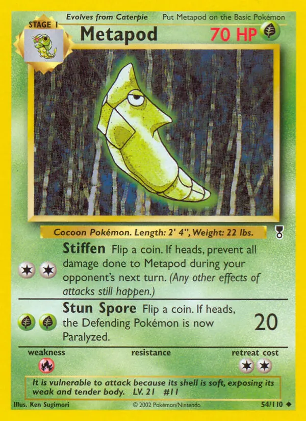 Metapod Legendary Collection 54/110