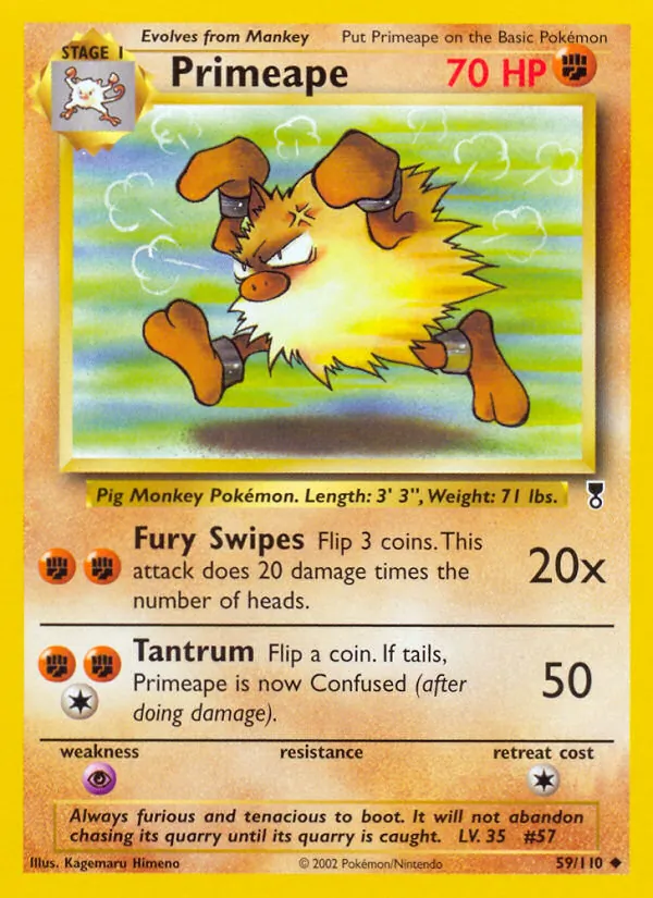 Primeape Legendary Collection 59/110