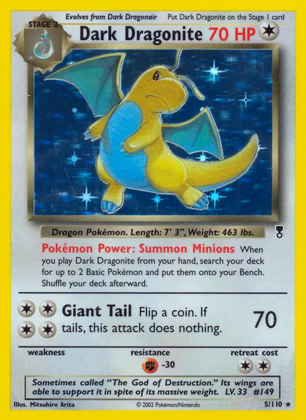 Dark Dragonite Legendary Collection 5/110
