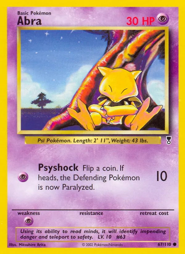 Abra Legendary Collection 67/110