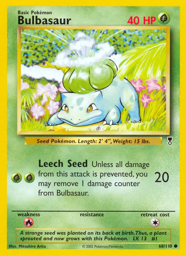 Bulbasaur Legendary Collection 68/110