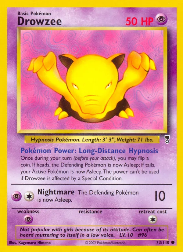 Drowzee Legendary Collection 73/110