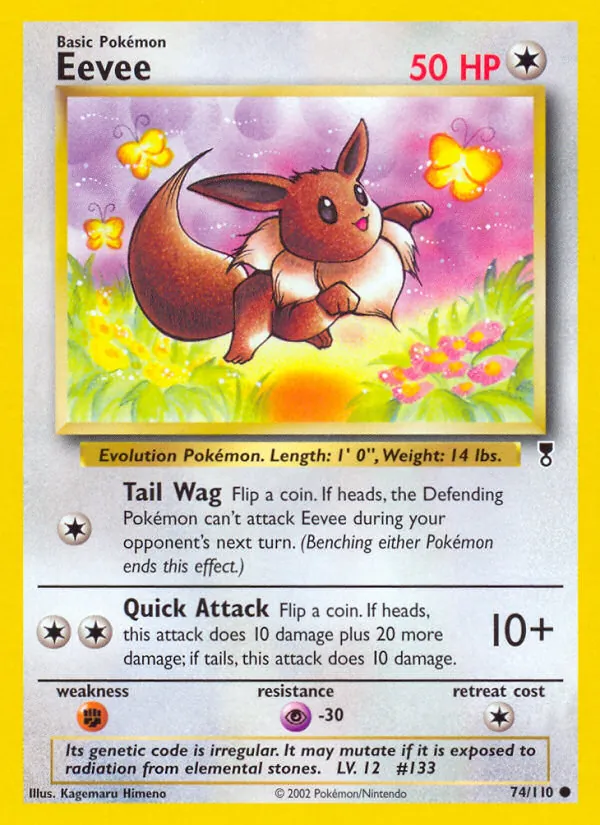 Eevee Legendary Collection 74/110