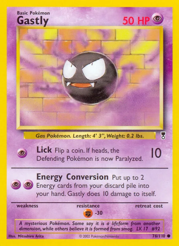 Gastly Legendary Collection 76/110