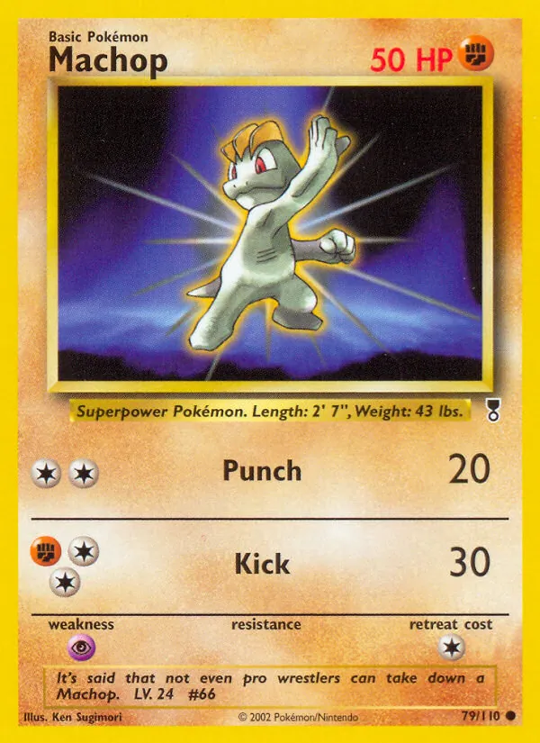 Machop Legendary Collection 79/110