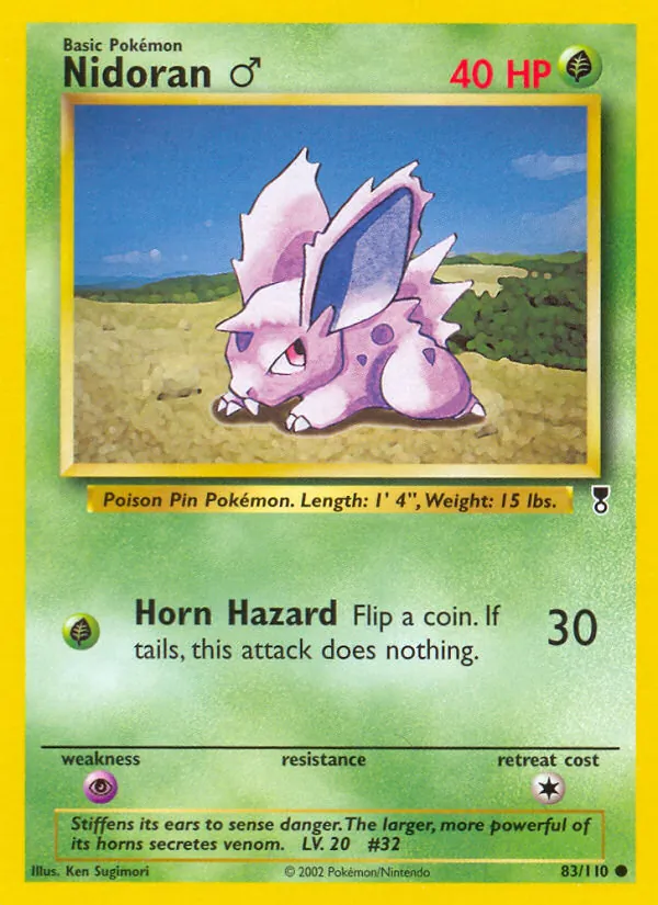 Nidoran ♂ Legendary Collection 83/110