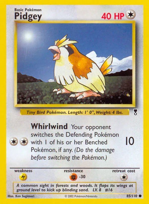 Pidgey Legendary Collection 85/110