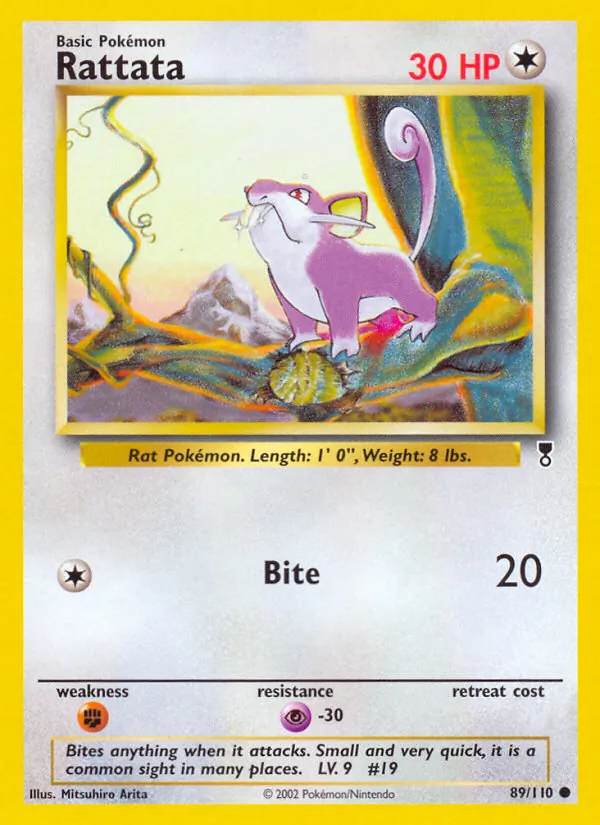 Rattata Legendary Collection 89/110