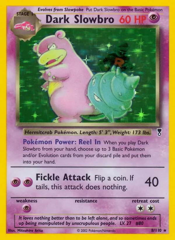 Dark Slowbro Legendary Collection 8/110