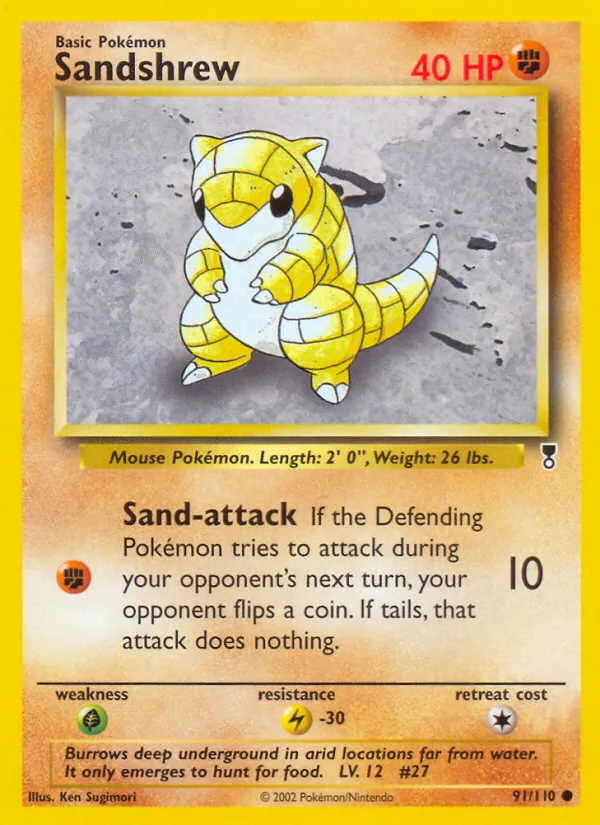 Sandshrew Legendary Collection 91/110