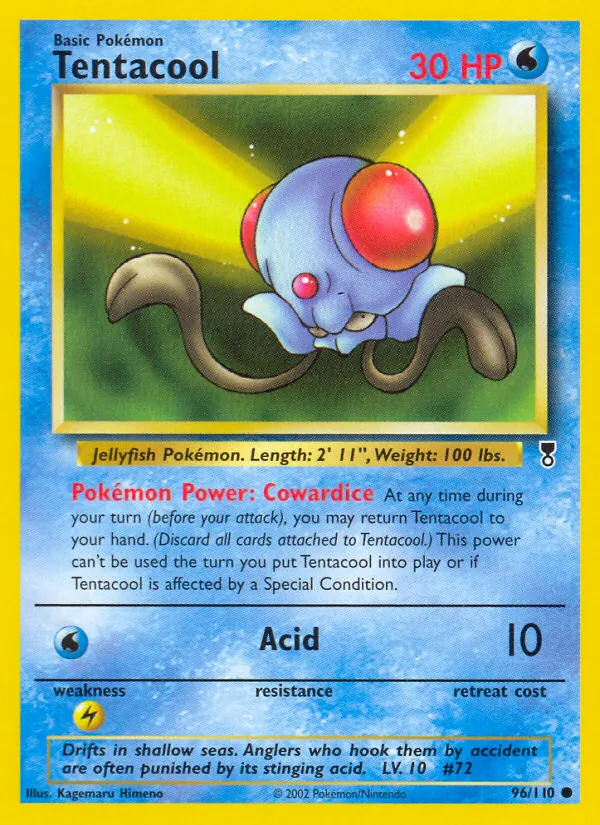 Tentacool Legendary Collection 96/110