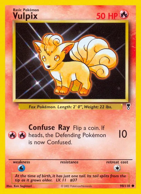 Vulpix Legendary Collection 98/110