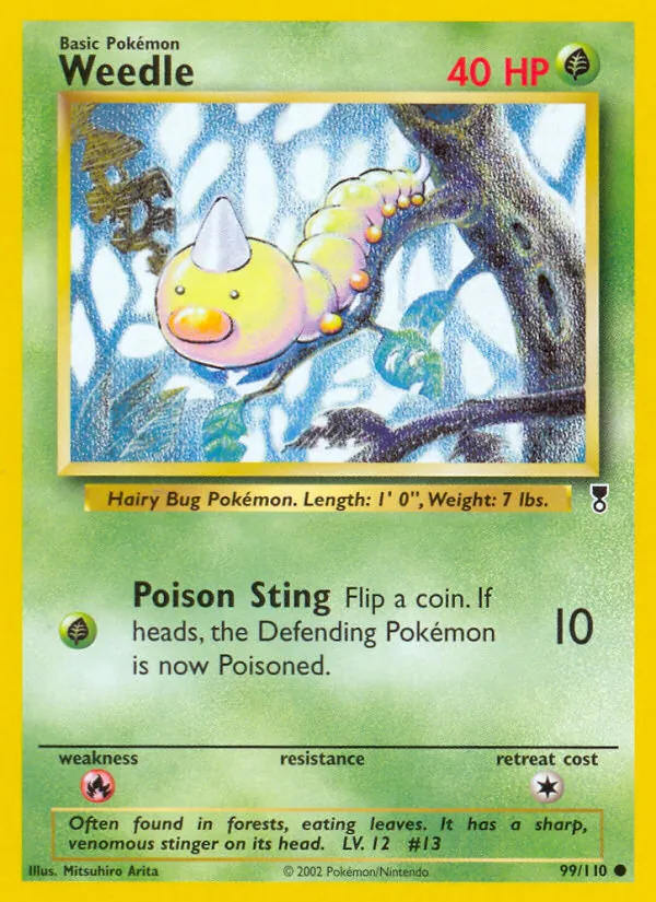 Weedle Legendary Collection 99/110