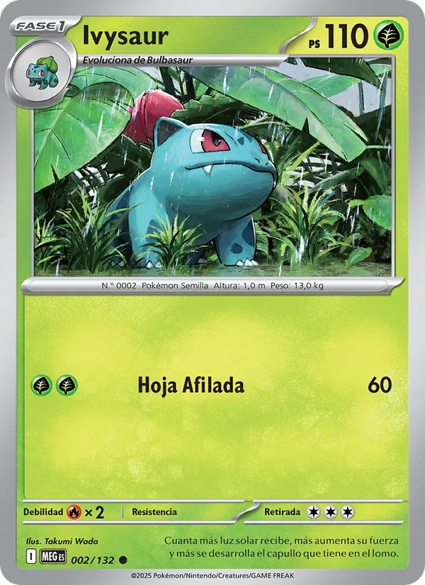 Ivysaur Megaevolución 002/132