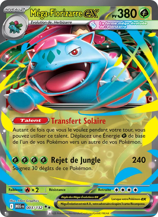 Méga-Florizarre-ex Méga-Évolution 003/132