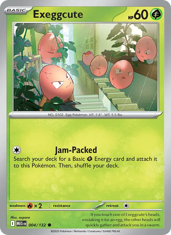 Exeggcute Mega Evolution 004/132