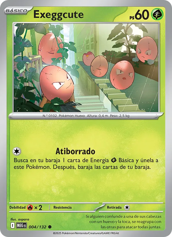 Exeggcute Megaevolución 004/132