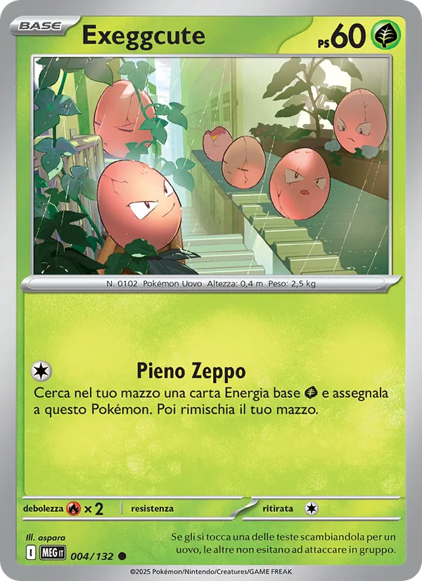 Exeggcute Megaevoluzione 004/132