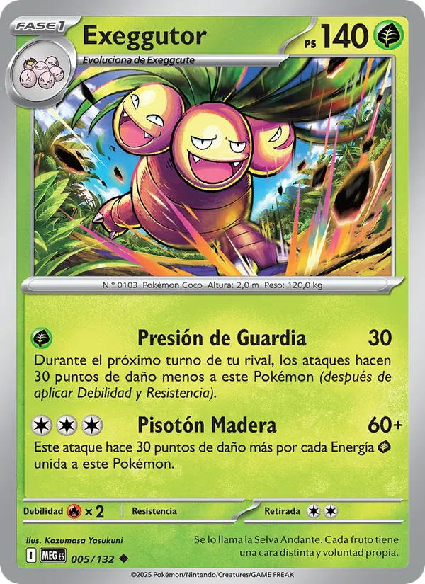 Exeggutor Megaevolución 005/132