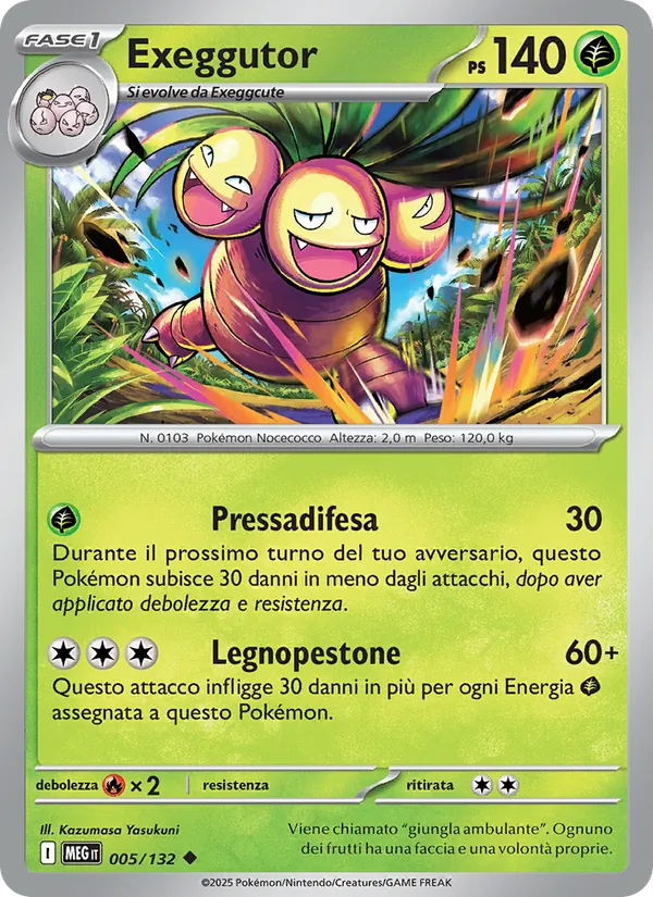 Exeggutor Megaevoluzione 005/132