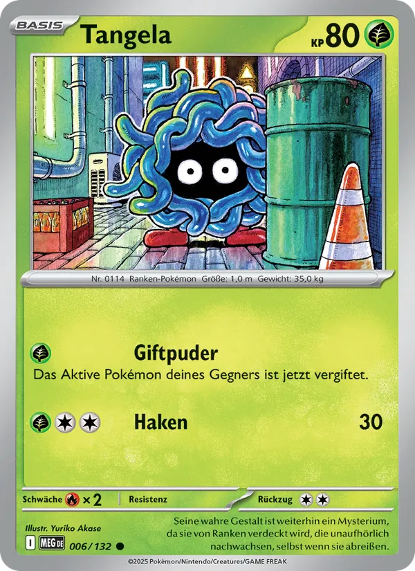 Tangela Mega-Entwicklung 006/132