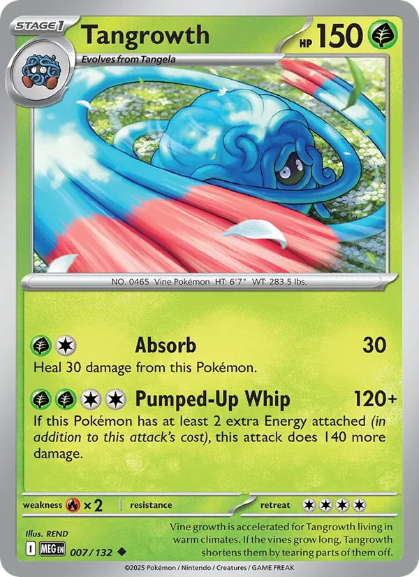 Tangrowth Mega Evolution 007/132
