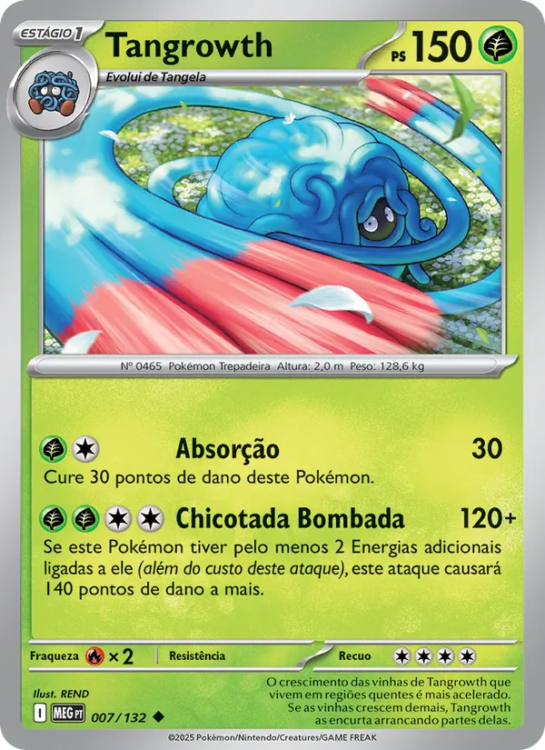 Tangrowth Megaevolução 007/132