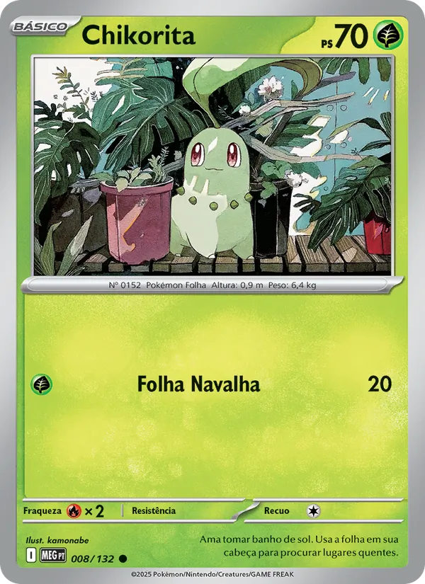 Chikorita Megaevolução 008/132
