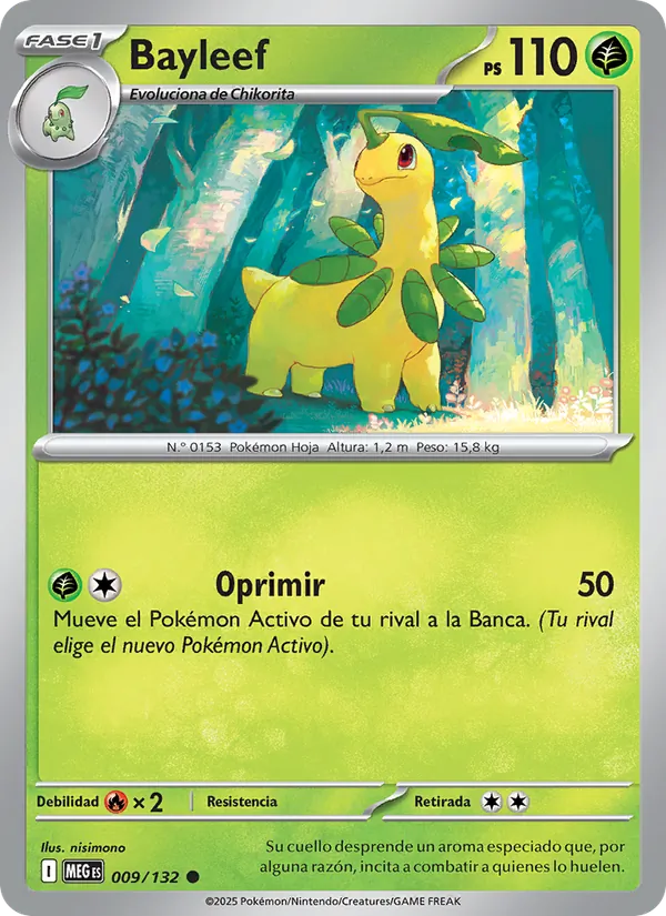 Bayleef Megaevolución 009/132